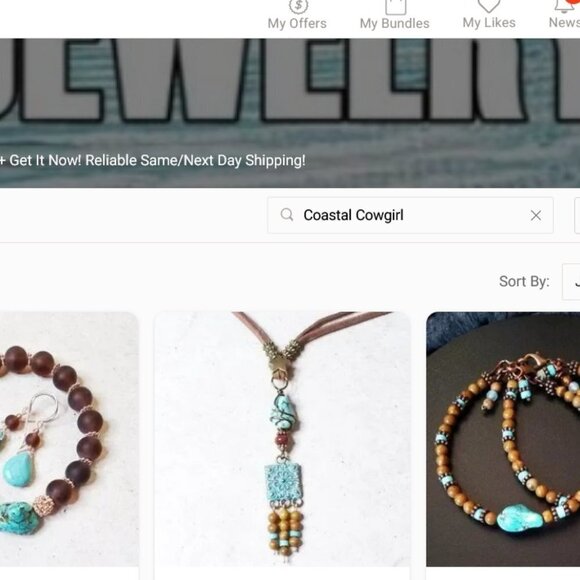 Southwest Vibes! Handmade Jewelry - Unique & One-of-a-kind Pieces! How to Find! - Picture 2 of 4